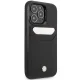 BMW Leather Card Slot Case for iPhone 14 Pro, Black
