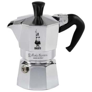 Bialetti Moka Express 1TZ Moka Pot, Silver