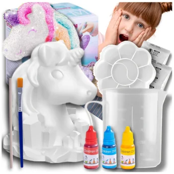 Bakalu Crystal Growing & Painting Educational Set Unicorn DIY