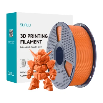 Sunlu PLA+ 2.0 3D Printer Filament 1.75 mm (Sunny Orange)