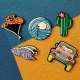 TFO 3D Sticker Set Summer, 5 pcs
