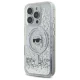 Apple iPhone 16 Pro Max 6.9\'\' Karl Lagerfeld Liquid Glitter Karl Head Magsafe Cover Case, Transparent