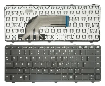 HP ProBook 430 G2, 440 G1, 445 G2, 640 G1 Keyboard with Frame, Black