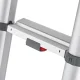 Hailo Master T100 Telescopic Ladder, 11 Steps