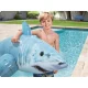 Bestway Inflatable Shark Ride-On Pool Float 41405, 183 x 102 cm