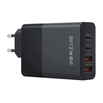 Mains Charger BlitzWolf BW-S29 120W 4-Port Black