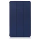 Samsung Galaxy Tab A7 Lite (SM-T220/T225) Tri-fold Stand PU Leather Case Cover, Dark Blue