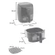 Berdsen Bd-658 Air Fryer 4L 1500W, Black