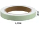 Glow in the Dark Fluorescent Tape 5m