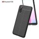 Huawei P20 2018 (EML-L29) Litchi Skin Soft TPU Protective Case Cover, Black