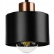 Ceiling chandelier with 4 E27 light points, black