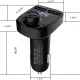 FM Transmitter with Bluetooth, MP3 Player and 2x USB Car Charger, Black