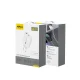 A6MaxL 20W USB-A USB-C Wall Charger with 1m USB-C - Lightning Cable - White