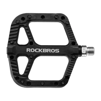 Rockbros 2018-12A Nylon Bicycle Pedals, Black