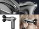 Massage Gun for Body, Back and Legs, 25W, 4 Attachments, Silver