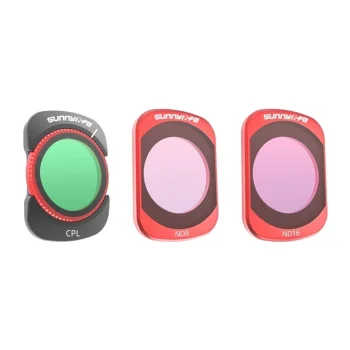 Sunnylife Magnetic Filter Set CPL ND8 ND16 for Osmo Pocket 3 / 4