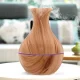 Ultrasonic Air Humidifier and Diffuser with LED Light, Brown