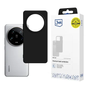 3mk Matt Case for Xiaomi 14 Ultra, Black
