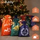 Ruhhy Christmas Gift Bag Set, 8 pcs