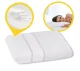 4FIZJO MED Classic Orthopedic Memory Foam Pillow, 60x40 cm, White