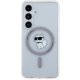 Karl Lagerfeld IML Choupette MagSafe Case for Samsung Galaxy S24, Transparent