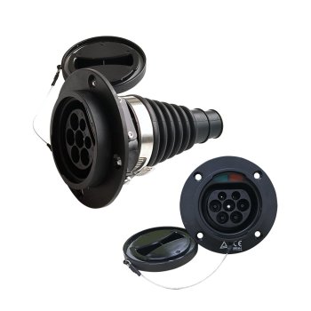 EV Charging Socket Type 2 Male 32A 3-Phase IEC 62196-2