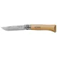Opinel No. 08 Stainless Steel Pocket Knife with Sheath
