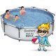 Bestway 56408 Power Steel Frame Pool 305 x 76 cm with Accessories