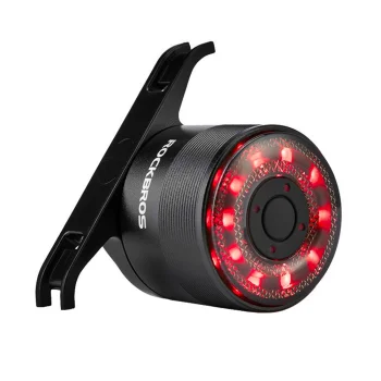 Rockbros Q1 Rear Bike Light 7 Color LED, Black