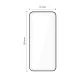 Tech-Protect Quick Set+ 2-pack tempered glass iPhone 15 Pro Max - black