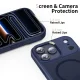 Tech-Protect MagMat MagSafe Case for iPhone 17 Pro Max - Navy Blue