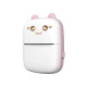 HURC9 Bluetooth Mini Thermal Printer Mini Kitty - Pink