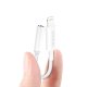Dudao Converter Adapter from Apple Lightning to Minijack AUX 3.5mm Audio Cable, white - аудио адаптер