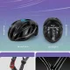 Rockbros TS-42 lightweight bicycle helmet 58-62 cm - titanium