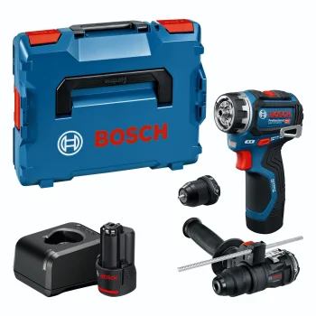 Bosch GSR 12V-32 FC Cordless Drill Driver, 12V, 2x 2.0Ah, L-BOXX