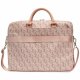 Guess GCube Stripes bag for a 16" laptop - pink