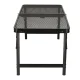 Ikonka LUARO Folding Camping Table, 80 x 66 x 40 cm, Black