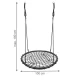 Malatec HB23513 Nest Swing - 100cm, 150kg Capacity