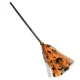 Kids Witch Costume 3-Piece Dress-Up Set with Hat and Broom, Orange