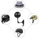 Motorcycle Helmet Wall Mount Holder RW45A, Black
