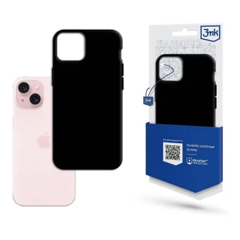 3Mk Protection Matt Case for Apple iPhone 15 Black