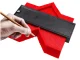 Contour Gauge Profile Tool for Shape Duplication 14.5 cm, Red