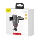 Baseus Metal Age Gravity Car Mount Air Vent Phone Bracket Holder for CD Slot, Black