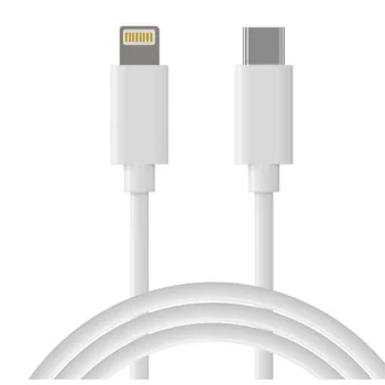 Extra Digital USB Type-C to Lightning Cable, PD 18W, 1m, White
