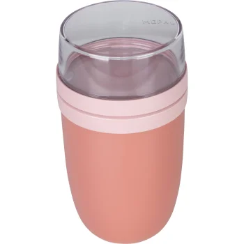 Mepal Lunchpot Ellipse XL Lunch Pot Food Container, 750+300ml, Vivid Mauve
