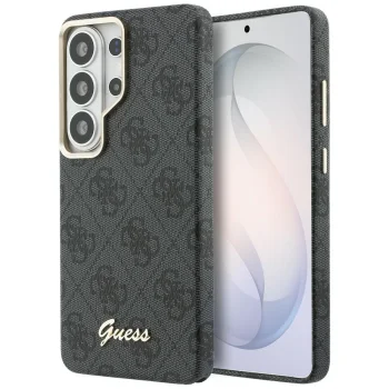 Guess 4G Script MagSafe Case for Samsung Galaxy S26 Ultra - Black