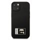 Apple iPhone 13 6.1\" Karl Lagerfeld Ikonik Patch Case Cover (KLHCP13M3DKPK), Black