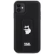 Karl Lagerfeld iPhone 11 / XR Case Gripstand Saffiano Choupette, Black