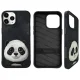 Nimmy Big Eyed Pet 2.0 Panda Case for iPhone 15 Pro, Black