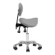 Giovanni 1025 Hydraulic Cosmetic Stool, Grey
